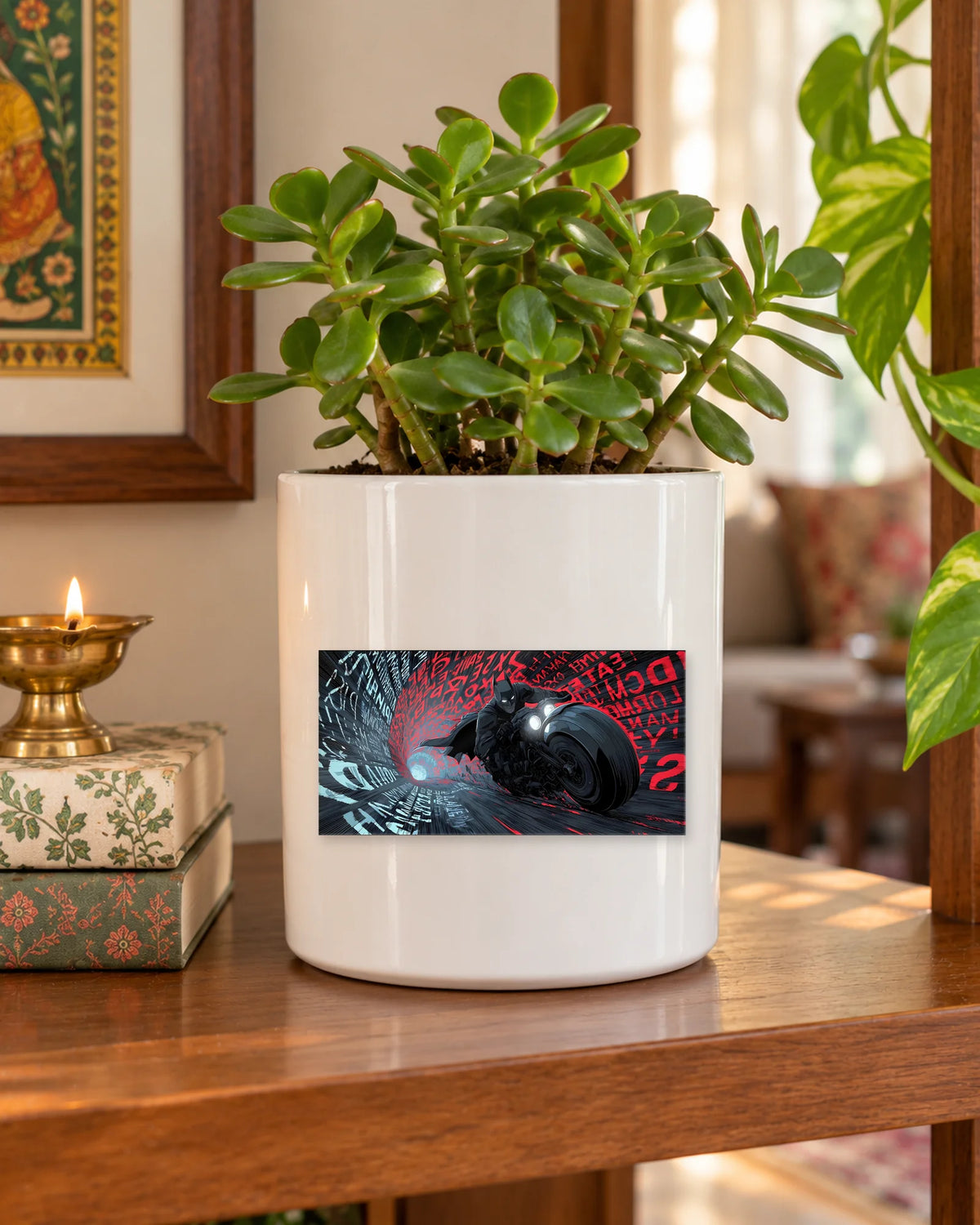 Into the Redline sticker mockup