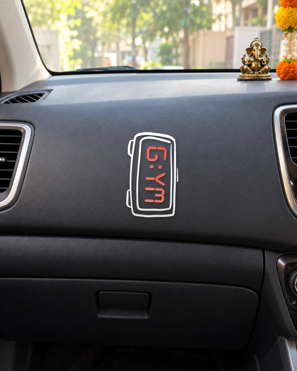 6 AM Club hard surface patch mockup