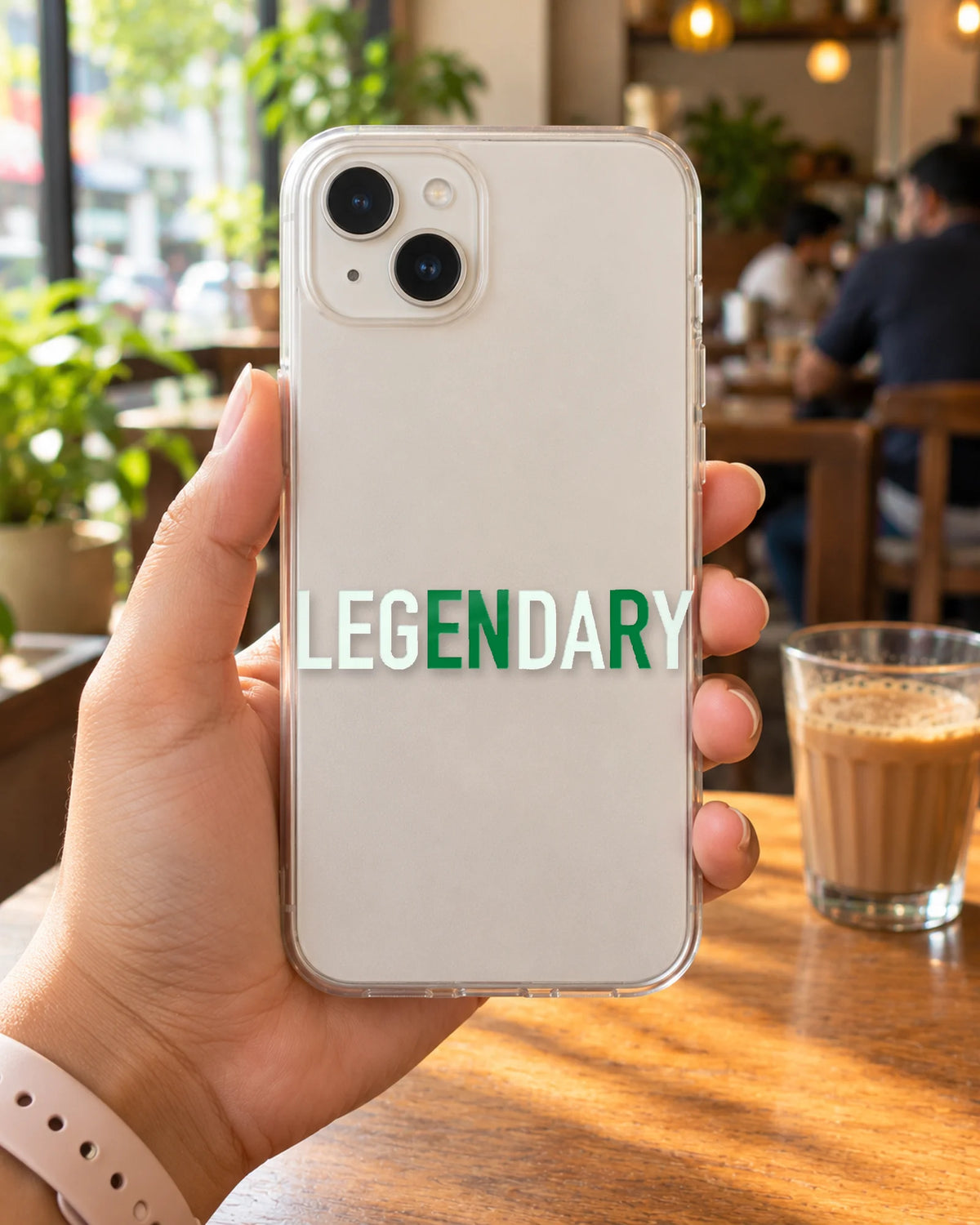 Legendary Leg Day hard surface patch mockup