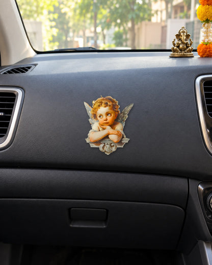 Heavenly Pause sticker mockup