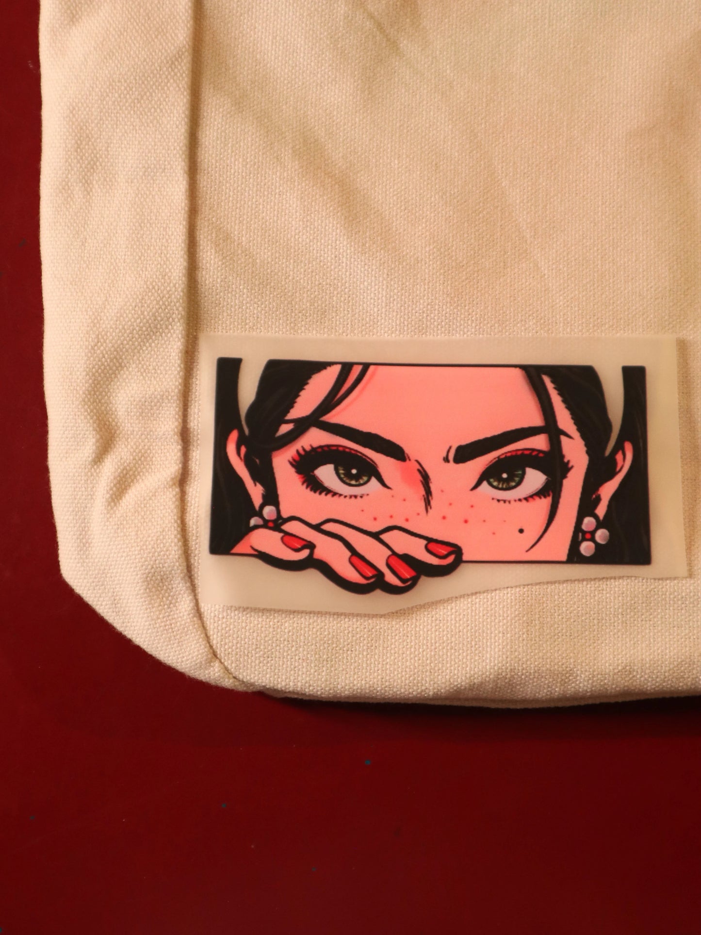 Eyes on You | Iron-on Patch | Girlie Pop