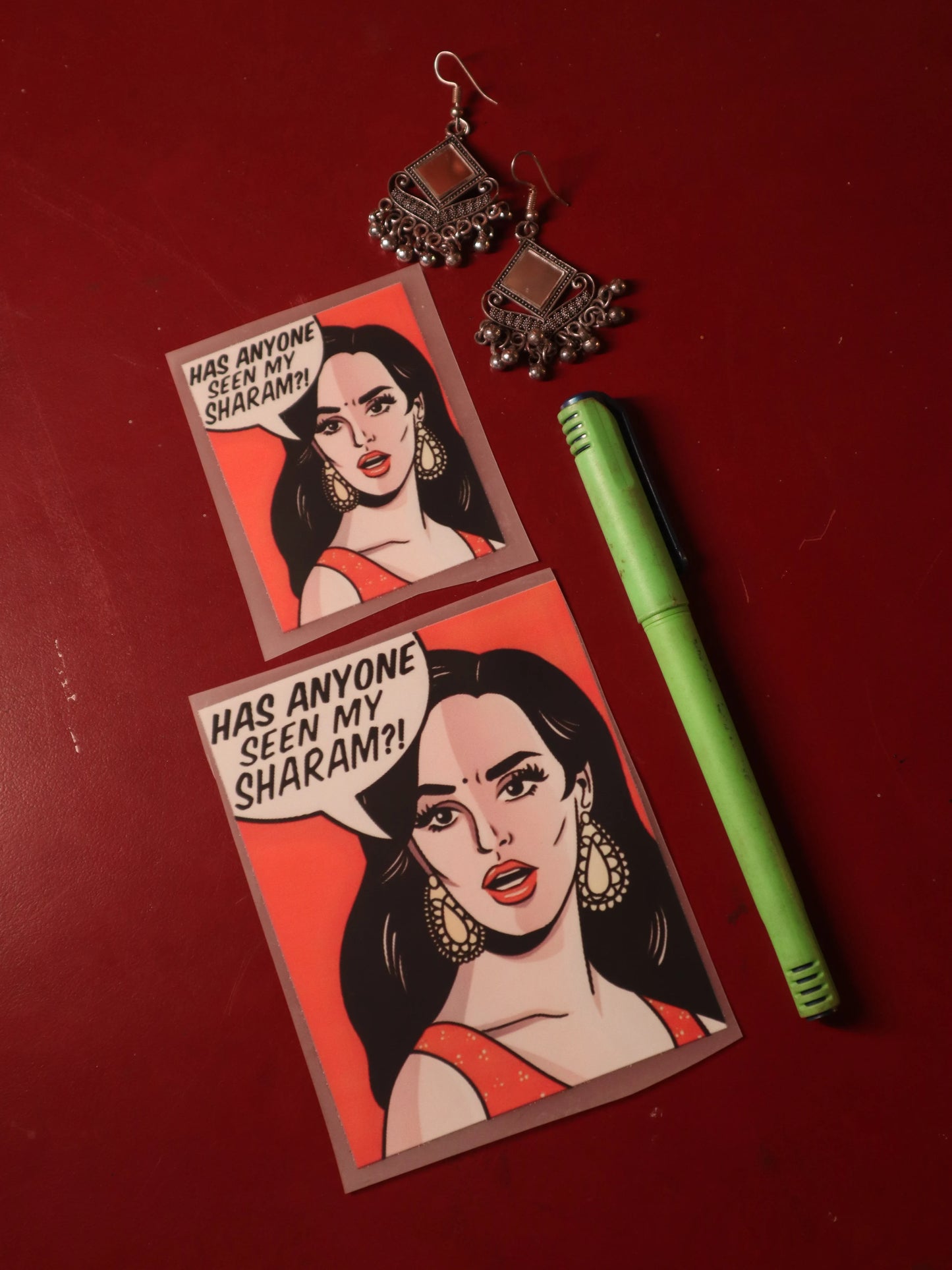 Sharam Kahan Hai?! | Iron-on Patch | Girlie Pop