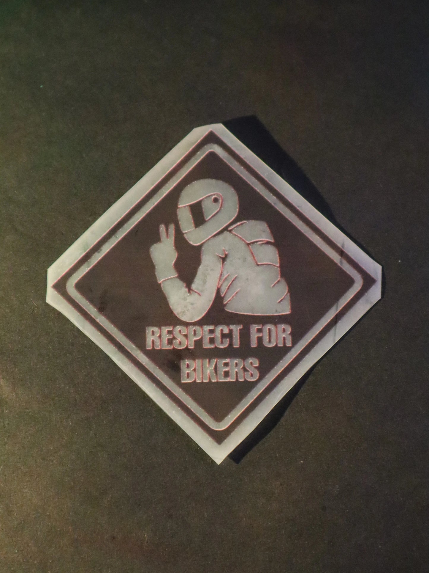 Respect for Bikers | Iron-on Patch | Rider's Creed
