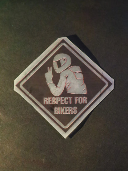 Respect for Bikers | Iron-on Patch | Rider's Creed