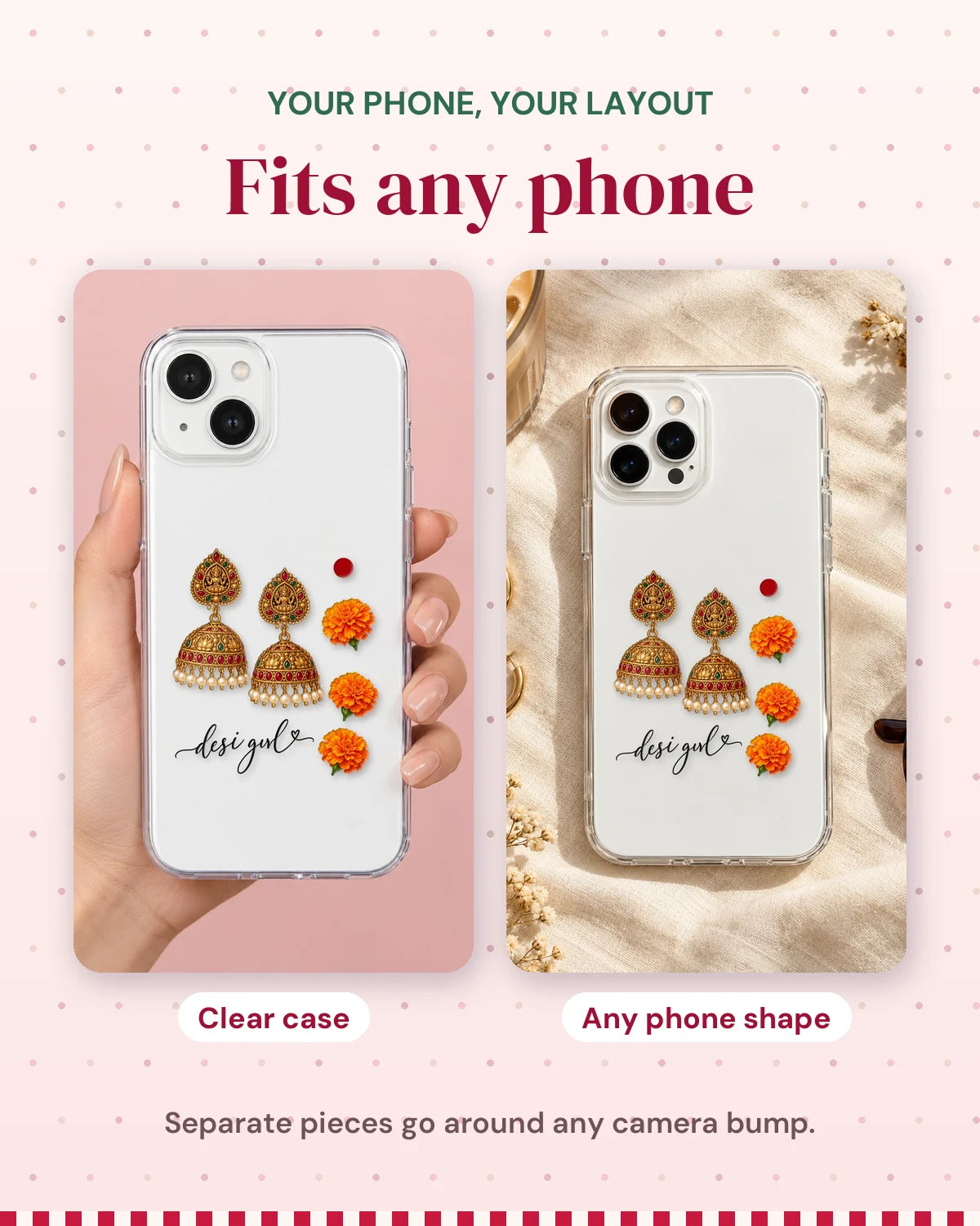 Jhumka Girl: your phone, your layout