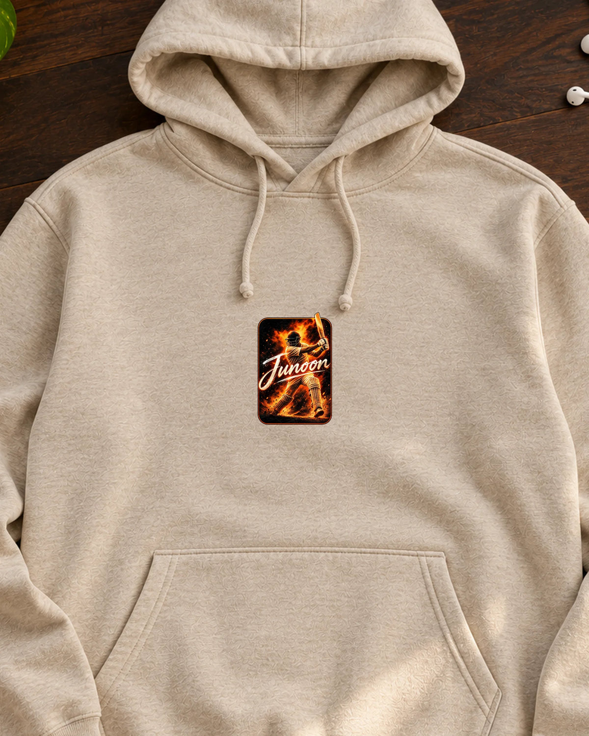 Junoon Ki Aag iron-on patch on clothes