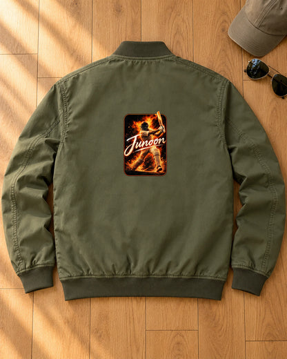 Junoon Ki Aag iron-on patch on clothes
