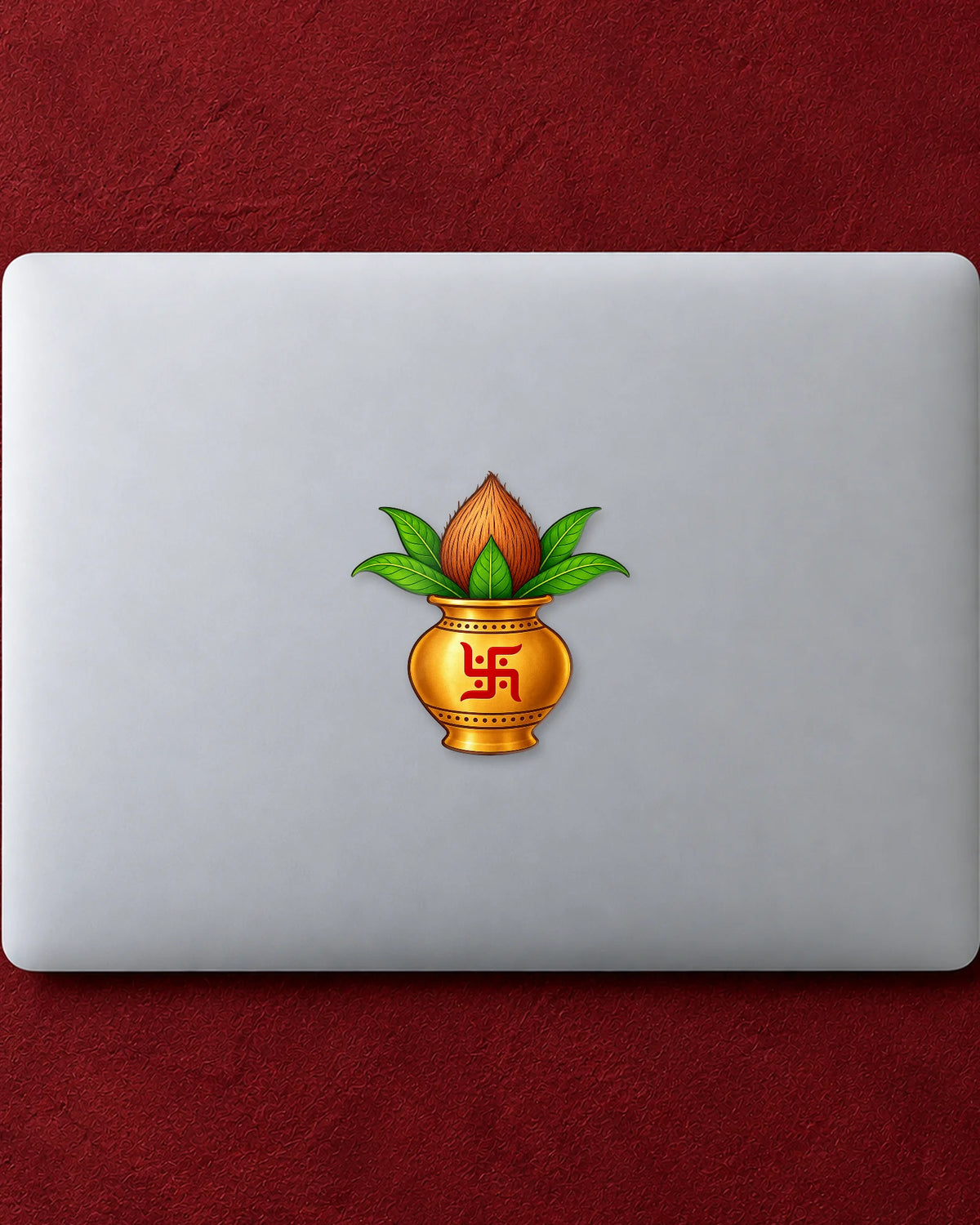 Mangal Kalash hard surface patch mockup