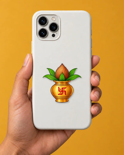Mangal Kalash hard surface patch mockup