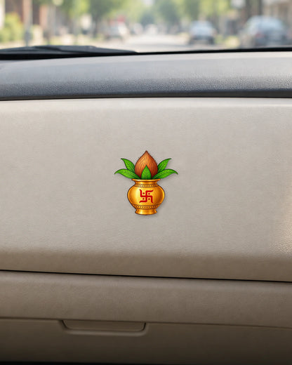 Mangal Kalash hard surface patch mockup