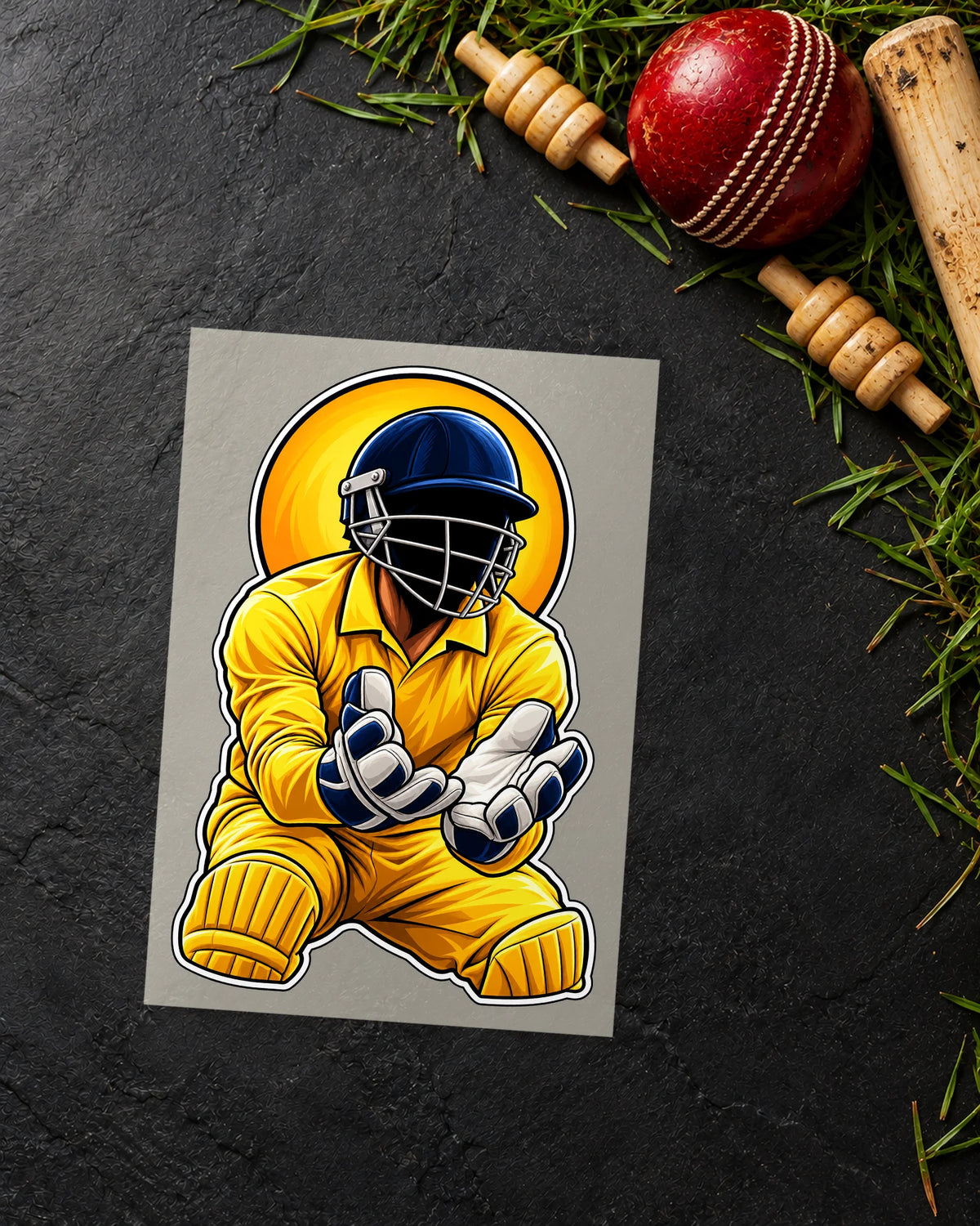 Keeper Bhai iron-on patch transfer