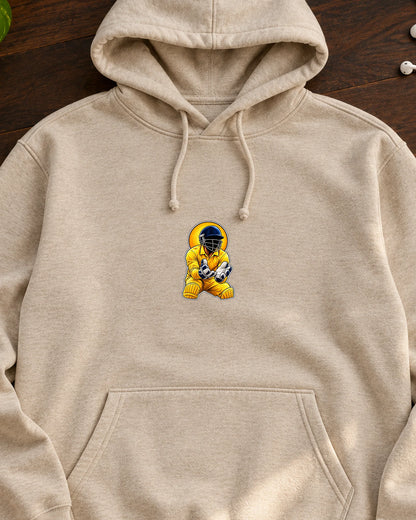 Keeper Bhai iron-on patch on clothes