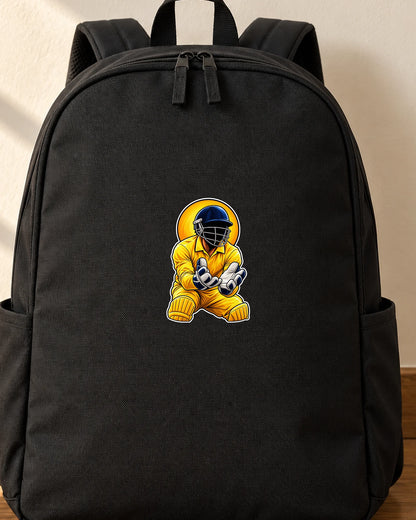Keeper Bhai iron-on patch on clothes