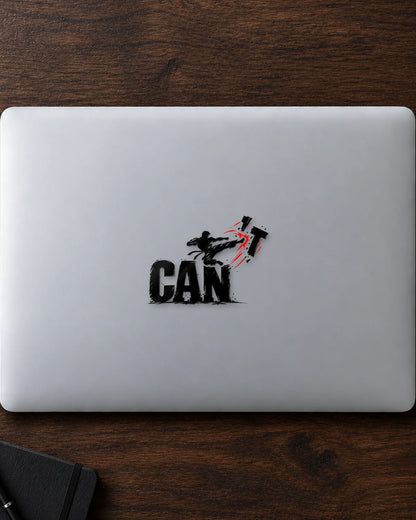 Kick The Can't hard surface patch mockup