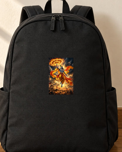 Kurukshetra Krishna iron-on patch on clothes