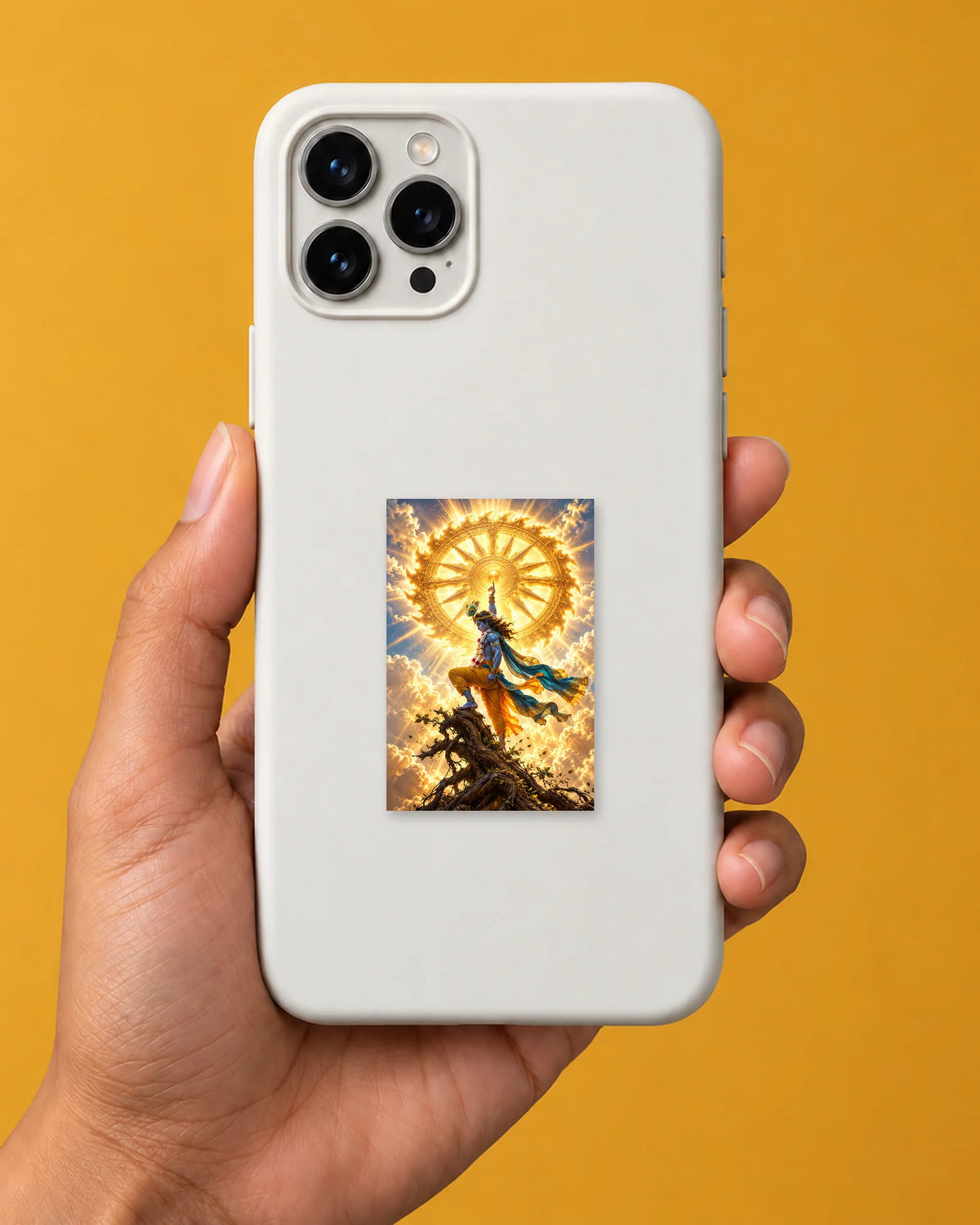 Sudarshan Rising hard surface patch mockup