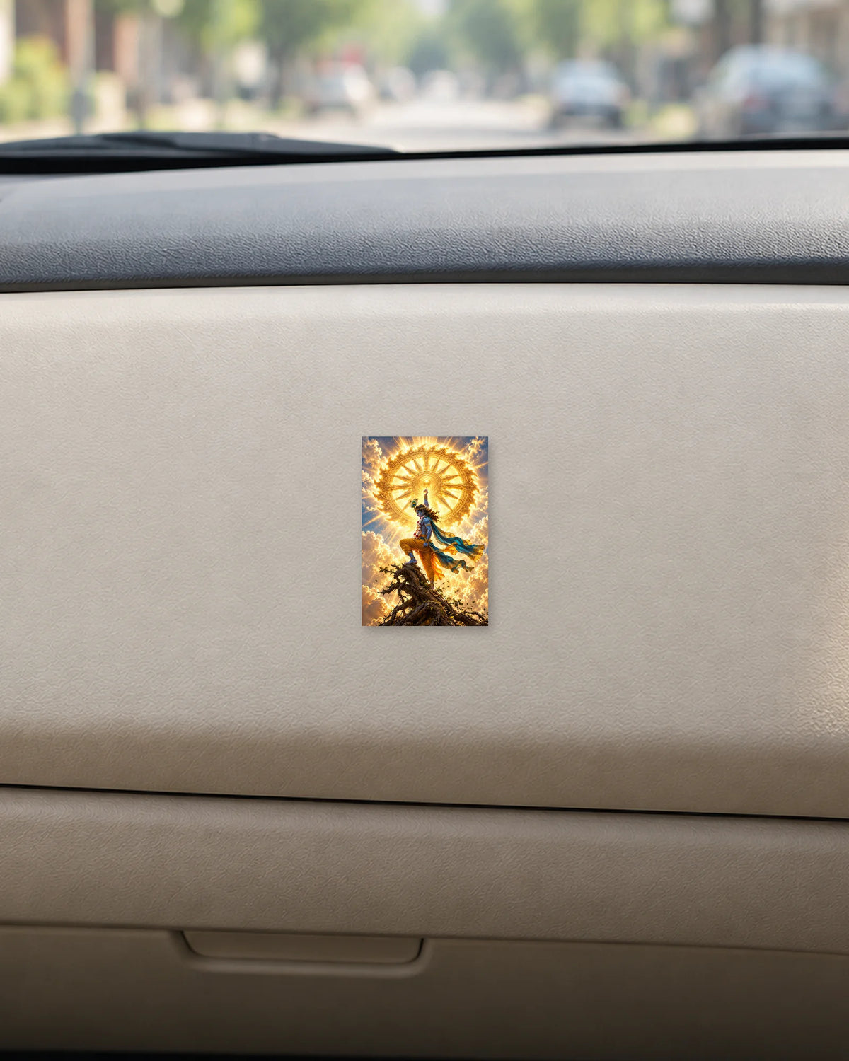 Sudarshan Rising hard surface patch mockup