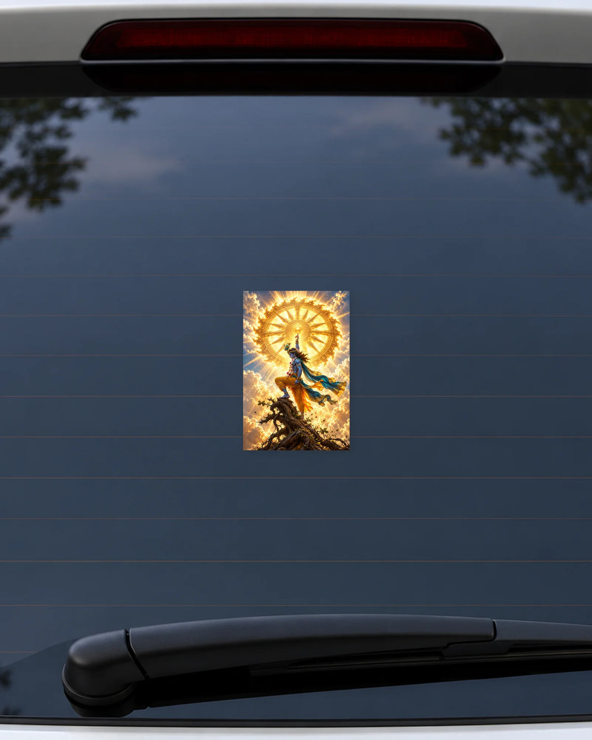 Sudarshan Rising hard surface patch mockup