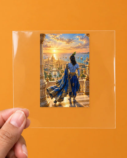 Dwarkadhish hard surface patch on clear film
