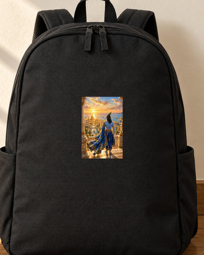 Dwarkadhish iron-on patch on clothes