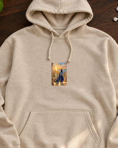 Dwarkadhish iron-on patch on clothes