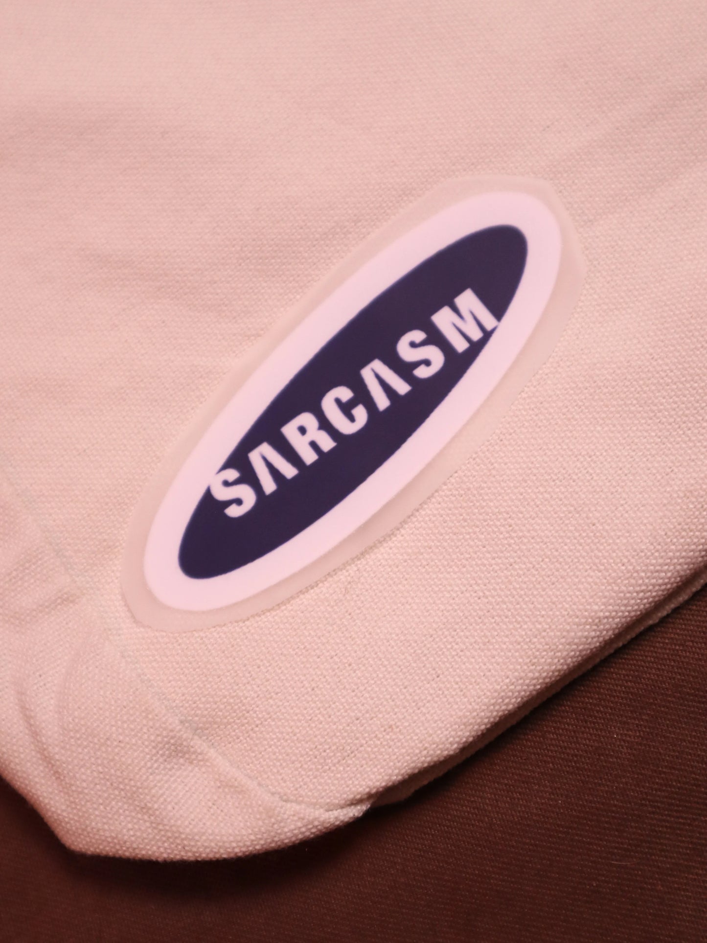 Sarcasm | Iron-on Patch | Moodvertising