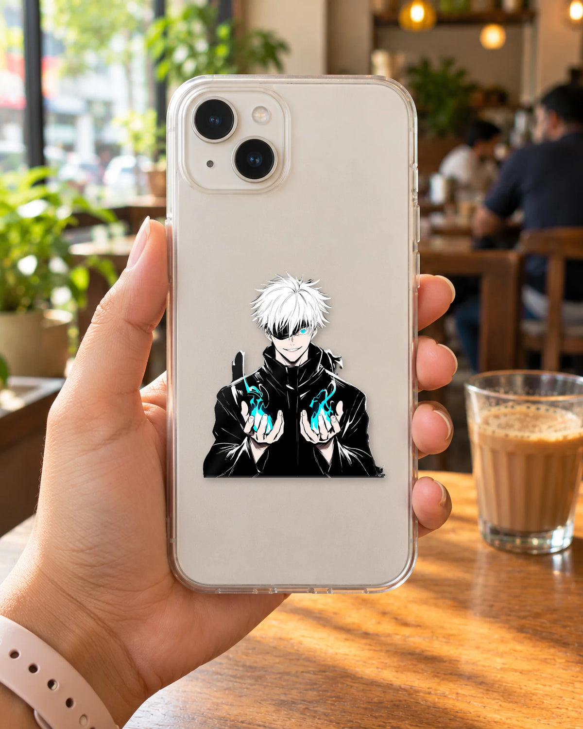 Limitless Power sticker mockup