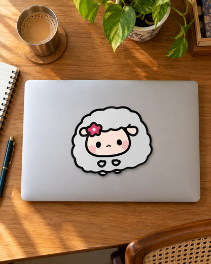 Little Lamb hard surface patch mockup