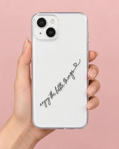 Little Things phone makeover pack on a phone case
