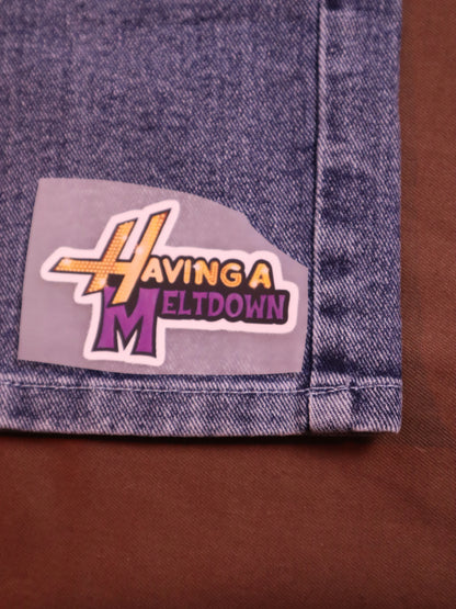 Having a meltdown | Iron-on Patch | Moodvertising