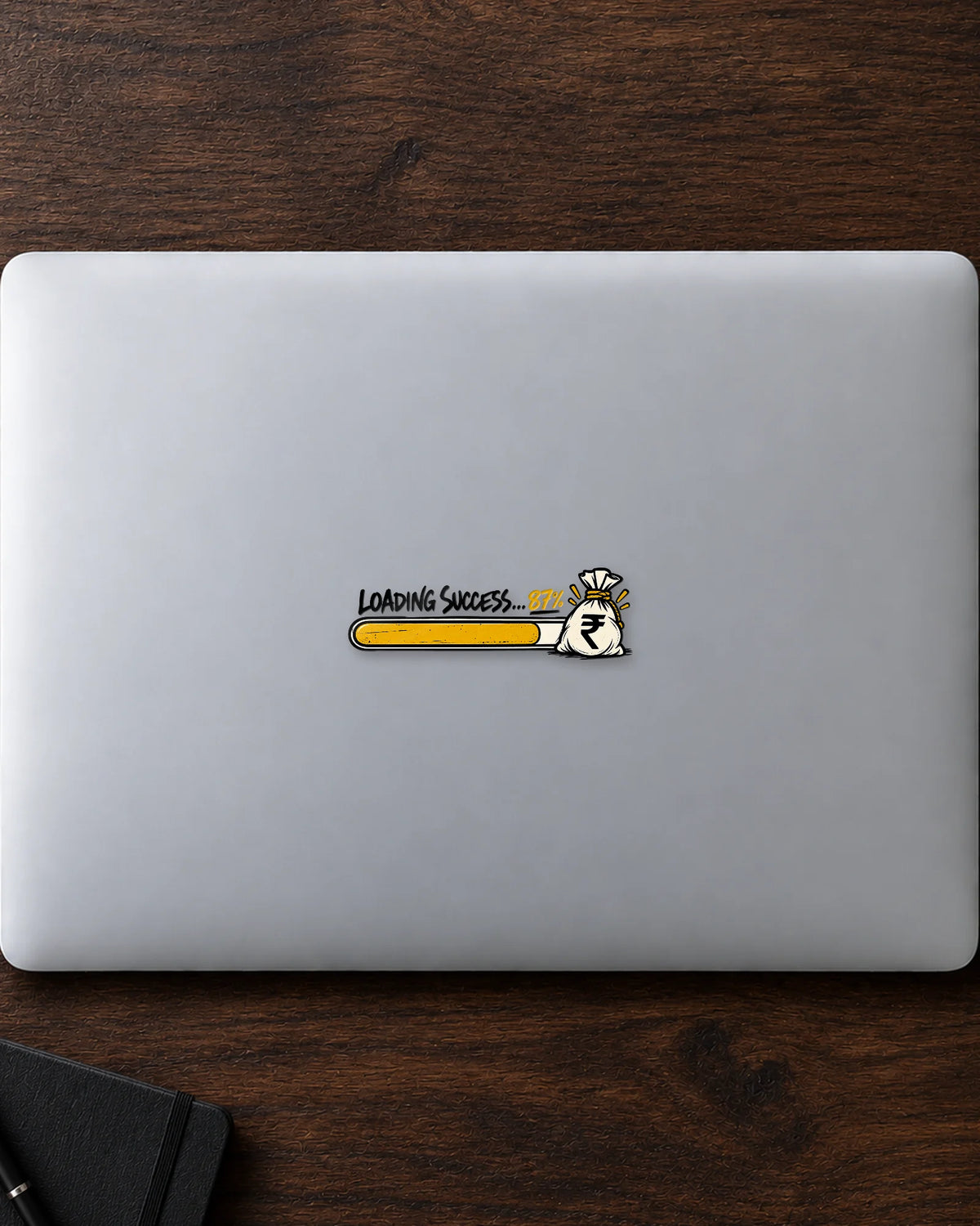 Loading Success hard surface patch mockup