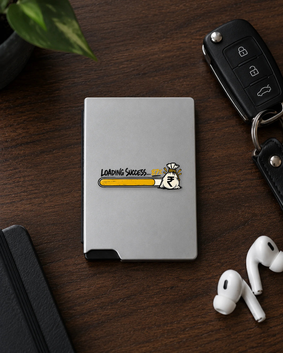 Loading Success hard surface patch mockup