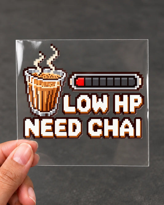 Low HP Need Chai gamer patch on clear film