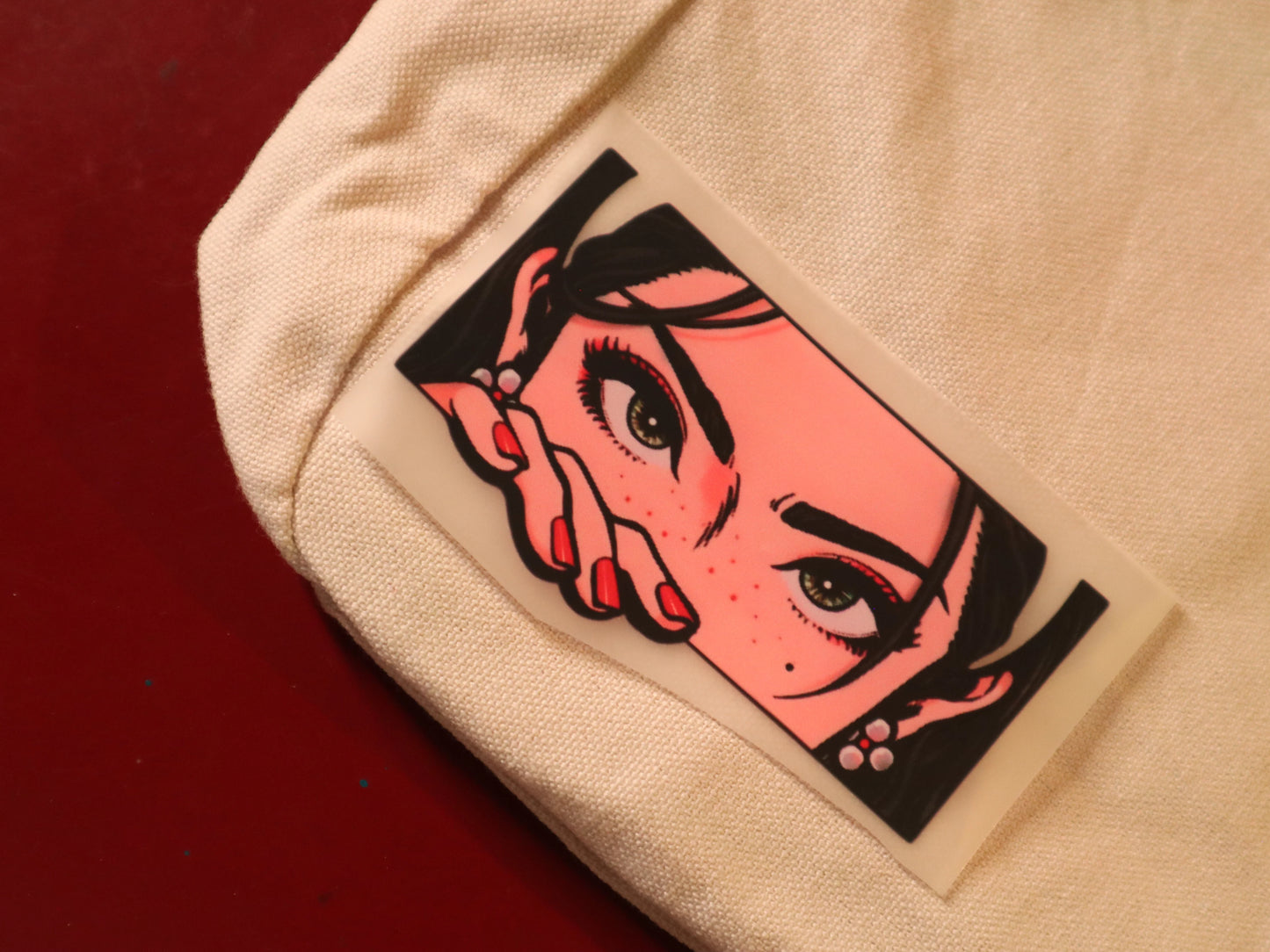 Eyes on You | Iron-on Patch | Girlie Pop
