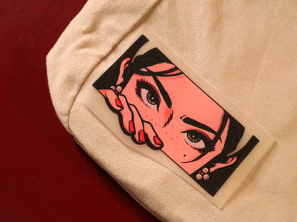 Eyes on You | Iron-on Patch | Girlie Pop