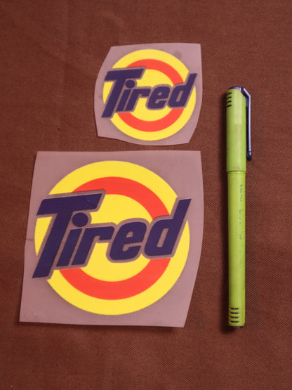 Tired (But Still Functioning) | Iron-on Patch | Moodvertising