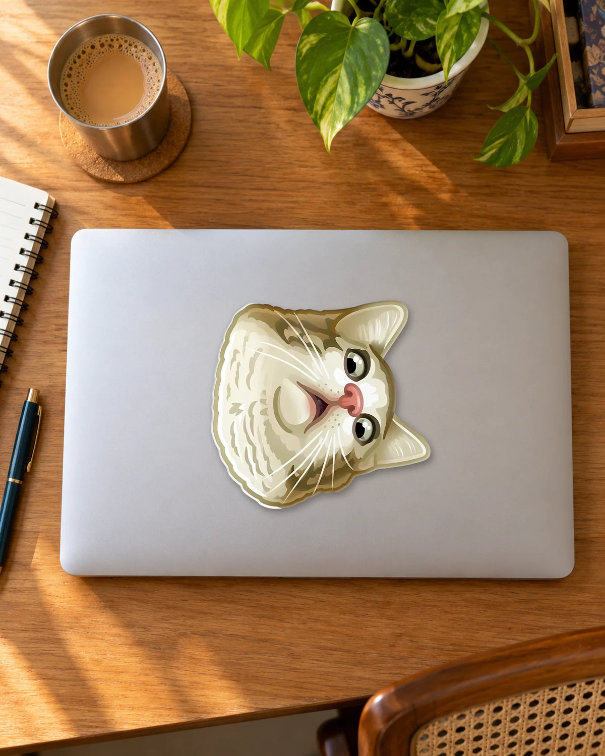 Oh Meowgawd! hard surface patch mockup