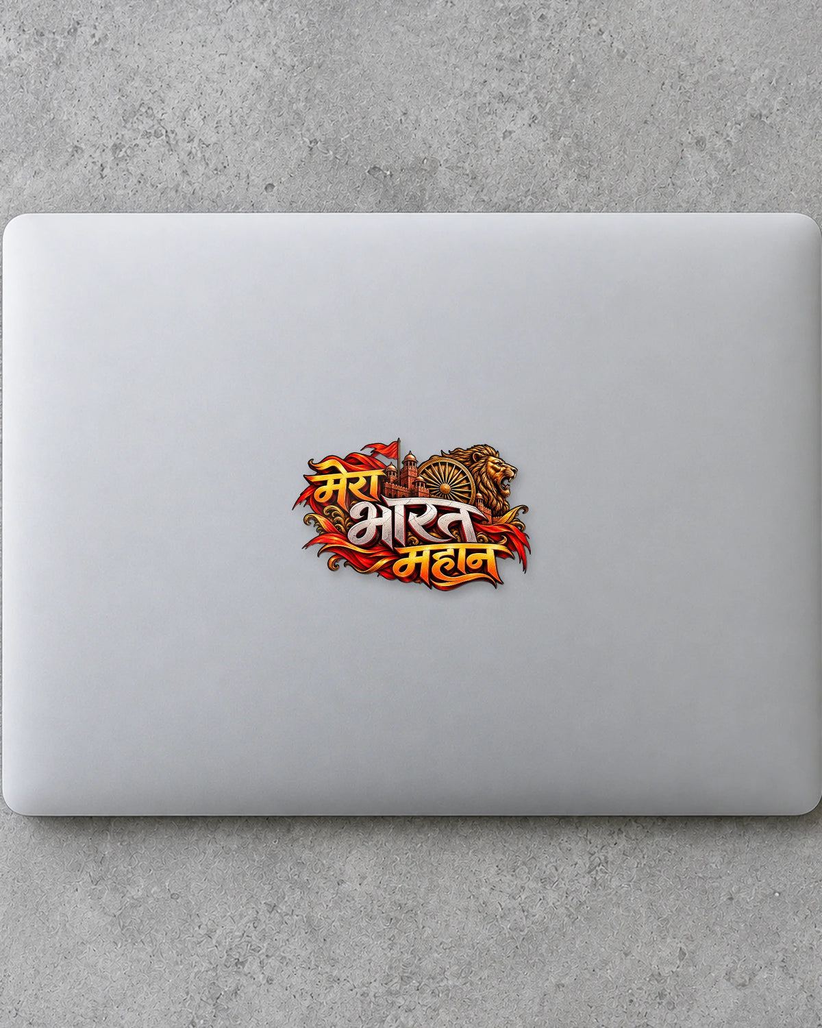 Mera Bharat Mahan hard surface patch mockup