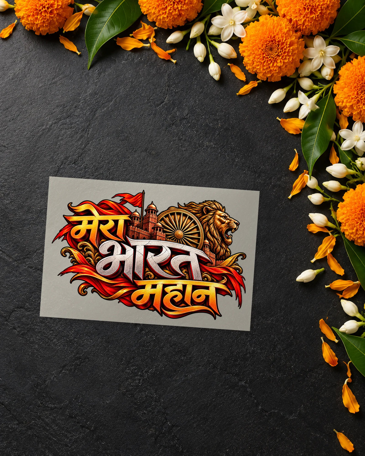 Mera Bharat Mahan iron-on patch transfer