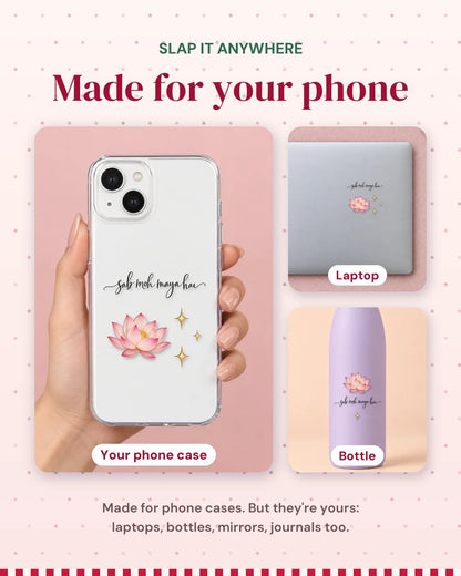 Moh Maya: made for your phone, slap it anywhere