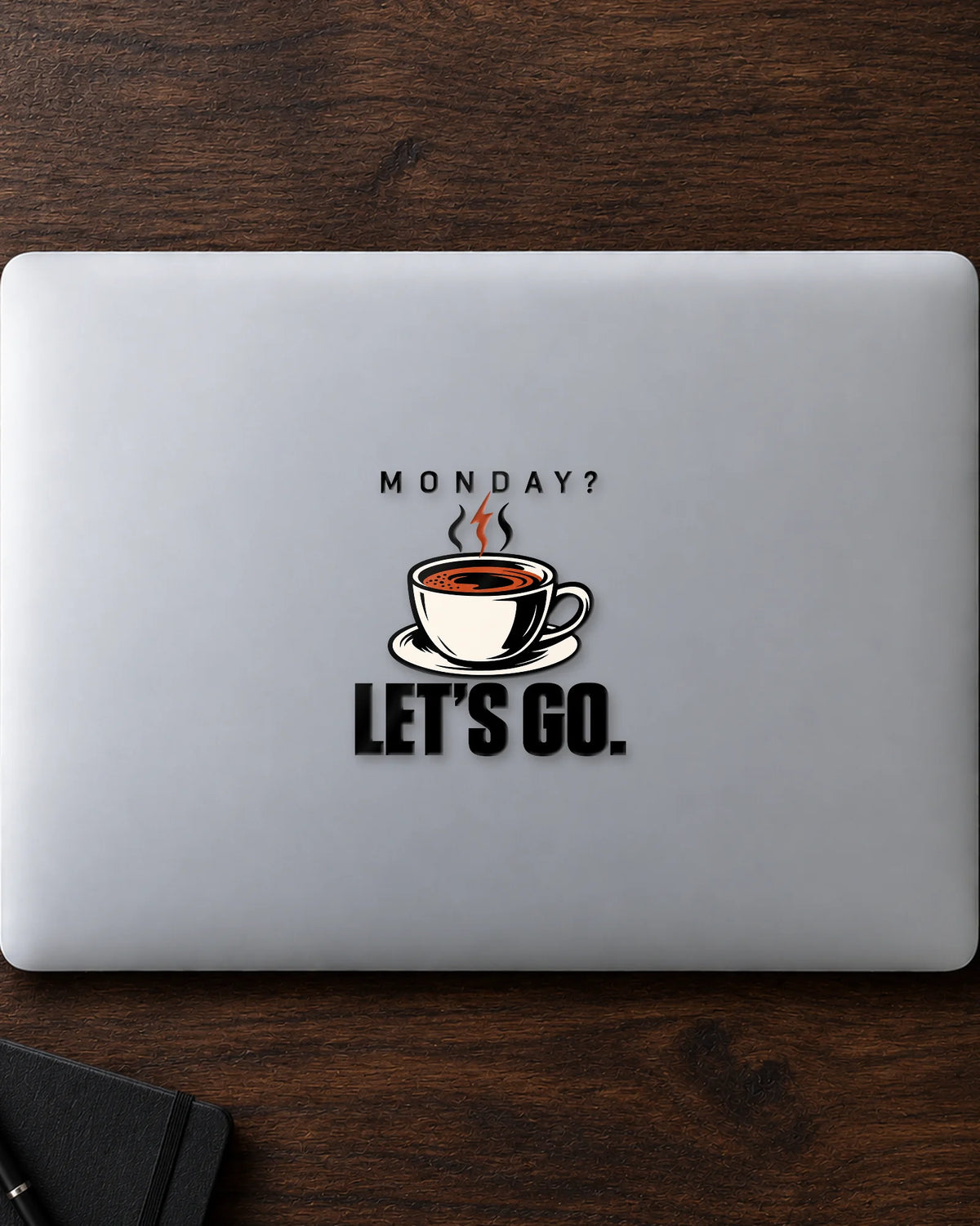 Monday Lets Go hard surface patch mockup