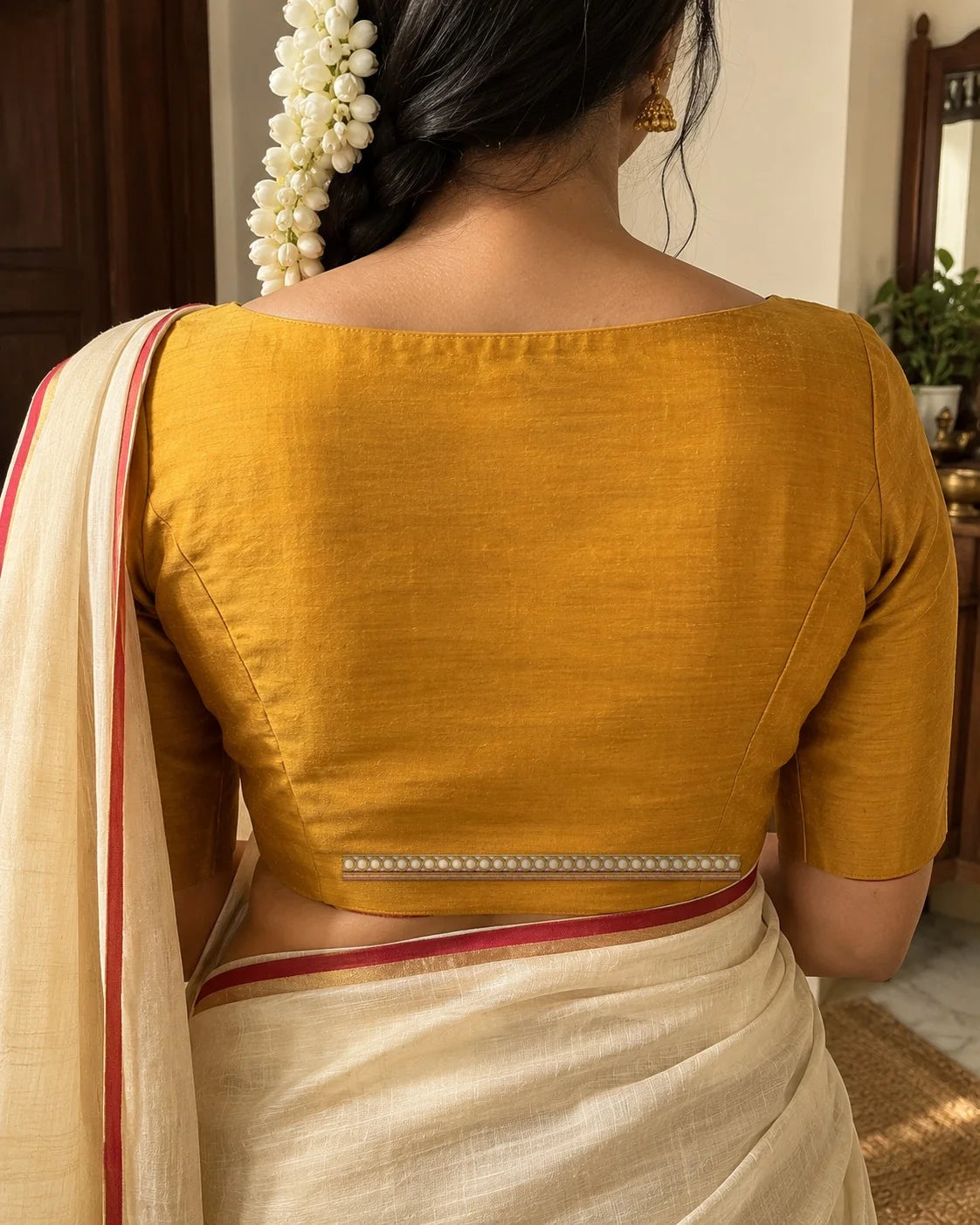 Moti Lace embroidery-look iron-on patch | Thread Theory