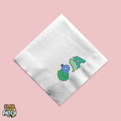 Wild Type | Iron-on Patch | Animal Alphabet Sticker (Kids Special)
