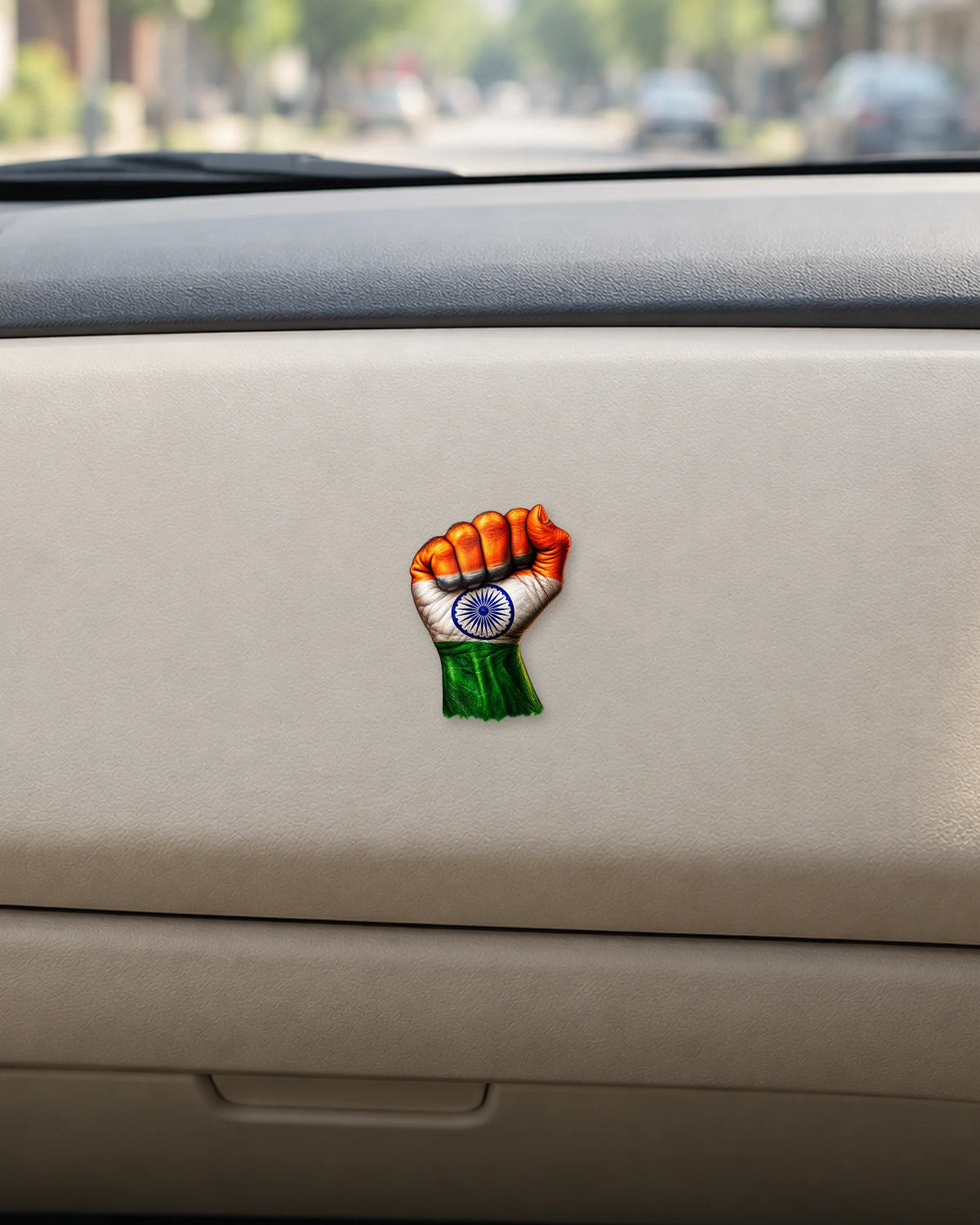 Mutthi Mein Hindustan hard surface patch mockup