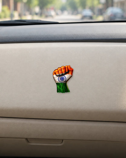 Mutthi Mein Hindustan hard surface patch mockup