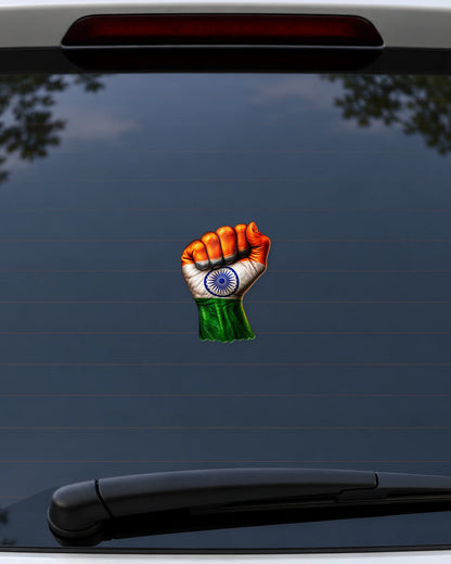 Mutthi Mein Hindustan hard surface patch mockup
