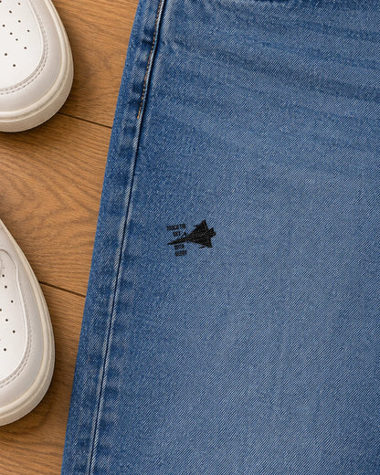 Nabh Sparsh iron-on patch on clothes