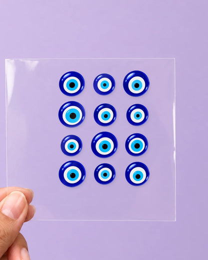 Nazar Pattern: all pieces on clear film