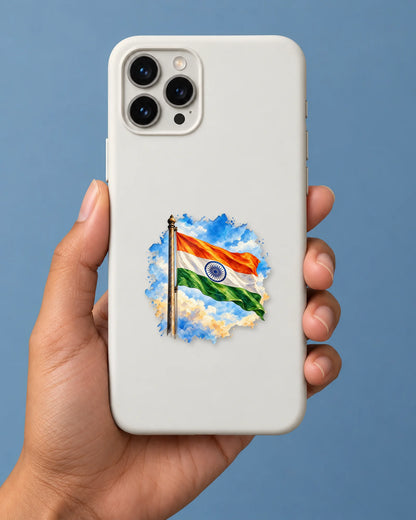 Neel Gagan Tiranga hard surface patch mockup