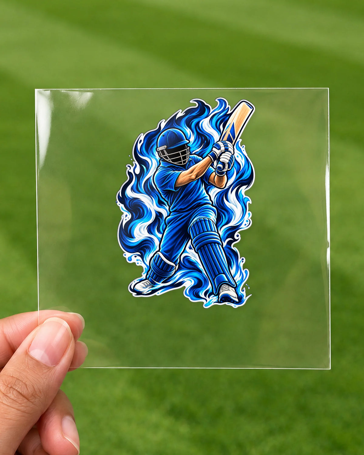Neeli Lehar hard surface patch on clear film
